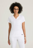 GREYS ANATOMY STRETCH - F 2PKT  Classic   Capri Tuck-in Top  Spandex