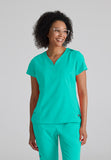 GREYS ANATOMY STRETCH - F 2PKT  Classic   Capri Tuck-in Top  Spandex
