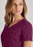 GREYS ANATOMY STRETCH - F 2PKT  Classic   Capri Tuck-in Top  Spandex