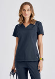GREYS ANATOMY STRETCH - F 2PKT  Classic   Capri Tuck-in Top  Spandex