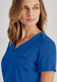 GREYS ANATOMY STRETCH - F 2PKT  Classic   Capri Tuck-in Top  Spandex