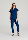 GREYS ANATOMY STRETCH - F 2PKT  Classic   Avery Top  Spandex