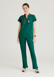 GREYS ANATOMY STRETCH - F 2PKT  Classic   Avery Top  Spandex