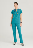 GREYS ANATOMY STRETCH - F 2PKT  Classic   Avery Top  Spandex