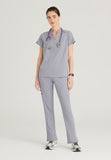 GREYS ANATOMY STRETCH - F 2PKT  Classic   Avery Top  Spandex