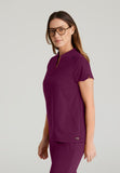GREYS ANATOMY STRETCH - F 2PKT  Classic   Avery Top  Spandex