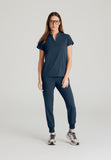 GREYS ANATOMY STRETCH - F 2PKT  Classic   Avery Top  Spandex