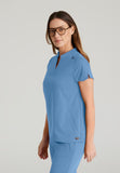 GREYS ANATOMY STRETCH - F 2PKT  Classic   Avery Top  Spandex