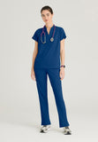 GREYS ANATOMY STRETCH - F 2PKT  Classic   Avery Top  Spandex