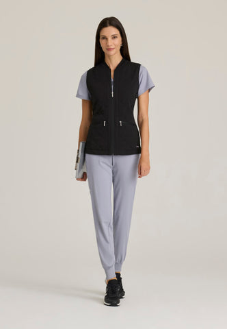 GREYS ANATOMY STRETCH - F 2PKT  Classic Cristina Vest  Spandex