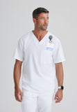 GREYS ANATOMY - M 0PKT  Classic Evan Top  Natural Stretch
