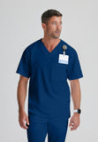 GREYS ANATOMY - M 0PKT  Classic Evan Top  Natural Stretch