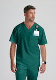 GREYS ANATOMY - M 0PKT  Classic Evan Top  Natural Stretch