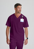 GREYS ANATOMY - M 0PKT  Classic Evan Top  Natural Stretch