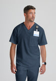 GREYS ANATOMY - M 0PKT  Classic Evan Top  Natural Stretch