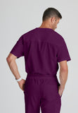 GREYS ANATOMY - M 0PKT  Classic Evan Top  Natural Stretch