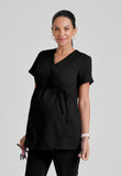 GREYS ANATOMY - F 2PKT  Classic Lilah Top  Natural Stretch