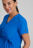 GREYS ANATOMY - F 2PKT  Classic Lilah Top  Natural Stretch