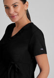 GREYS ANATOMY - F 2PKT  Classic Lilah Top  Natural Stretch