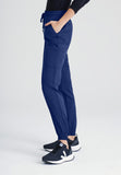 GREYS ANATOMY EVOLVE - F 6PKT  Classic Mid Jogger Terra Jogger  360 Stretch