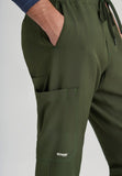 GREYS ANATOMY EVOLVE - M 5PKT  Classic Mid Jogger Voyager Jogger  360 Stretch