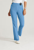 GREYS ANATOMY EVOLVE - F 6PKT  Classic Mid Tapered Cosmo Pant  360 Stretch