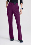 GREYS ANATOMY EVOLVE - F 6PKT  Classic Mid Tapered Cosmo Pant  360 Stretch