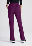 GREYS ANATOMY EVOLVE - F 6PKT  Classic Mid Tapered Cosmo Pant  360 Stretch