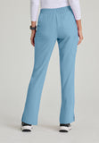 GREYS ANATOMY EVOLVE - F 6PKT  Classic Mid Tapered Cosmo Pant  360 Stretch