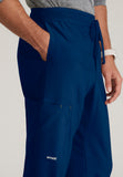 GREYS ANATOMY EVOLVE - M 5PKT  Classic Mid Straight Highland Pant  360 Stretch