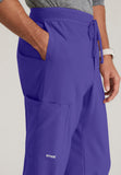 GREYS ANATOMY EVOLVE - M 5PKT  Classic Mid Straight Highland Pant  360 Stretch