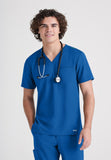 GREYS ANATOMY EVOLVE - M 1PKT  Classic Journey Top  360 Stretch