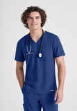 GREYS ANATOMY EVOLVE - M 1PKT  Classic Journey Top  360 Stretch