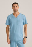 GREYS ANATOMY EVOLVE - M 1PKT  Classic Journey Top  360 Stretch