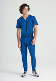 GREYS ANATOMY EVOLVE - M 1PKT  Classic Journey Top  360 Stretch