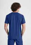 GREYS ANATOMY EVOLVE - M 1PKT  Classic Journey Top  360 Stretch
