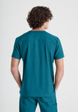 GREYS ANATOMY EVOLVE - M 1PKT  Classic Journey Top  360 Stretch