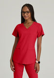 GREYS ANATOMY EVOLVE - F 2PKT  Classic   Rhythm Top  360 Stretch