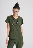 GREYS ANATOMY EVOLVE - F 2PKT  Classic   Rhythm Top  360 Stretch
