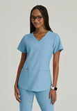 GREYS ANATOMY EVOLVE - F 2PKT  Classic   Rhythm Top  360 Stretch