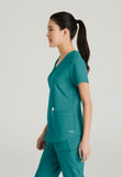 GREYS ANATOMY EVOLVE - F 2PKT  Classic   Rhythm Top  360 Stretch