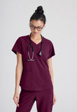 GREYS ANATOMY EVOLVE - F 2PKT  Classic   Rhythm Top  360 Stretch