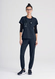 GREYS ANATOMY EVOLVE - F 2PKT  Classic   Rhythm Top  360 Stretch