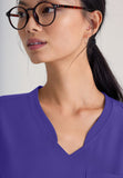 GREYS ANATOMY EVOLVE - F 1PKT  Classic   Sway Tuck-In Top  360 Stretch