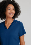GREYS ANATOMY STRETCH - F 1PKT  Classic   Bree Top  Spandex