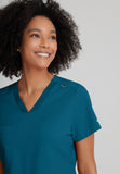 GREYS ANATOMY STRETCH - F 1PKT  Classic   Bree Top  Spandex