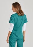GREYS ANATOMY STRETCH - F 1PKT  Classic   Bree Top  Spandex
