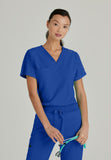 GREYS ANATOMY STRETCH - F 1PKT  Classic   Bree Top  Spandex