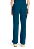 Mid Rise Drawstring Straight Leg