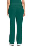 Mid Rise Drawstring Straight Leg